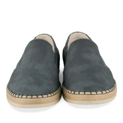 Espadrilles MARINE Homme Motif Uni Lacets