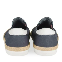 Espadrilles MARINE Homme Motif Uni A Enfiler