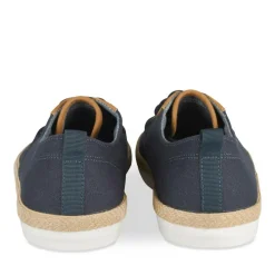 Espadrilles MARINE Homme Motif Uni Lacets