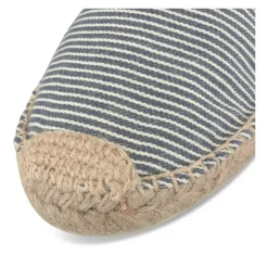 Espadrilles MARINE Homme Motif Rayures A Enfiler