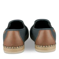 Espadrilles MARINE Homme Motif Uni Lacets