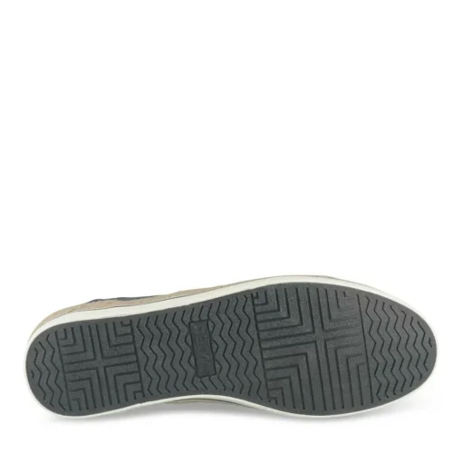 Espadrilles MARINE Homme Motif Uni Lacets