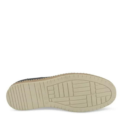 Espadrilles MARINE Homme Motif Uni Lacets