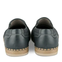 Espadrilles MARINE Homme Motif Uni Lacets