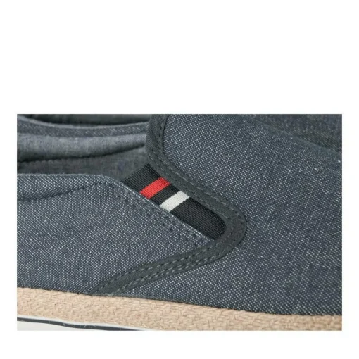 Espadrilles MARINE Homme Motif Uni A Enfiler