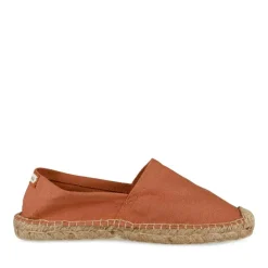 Espadrilles MARRON Femme Motif Uni A Enfiler