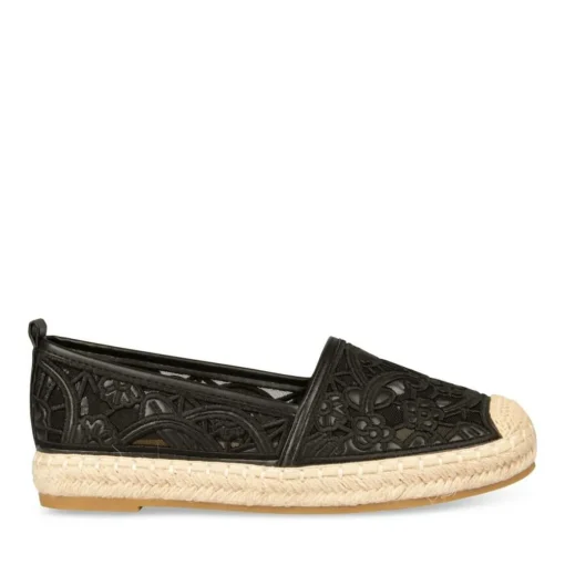 Espadrilles NOIR Femme A Enfiler