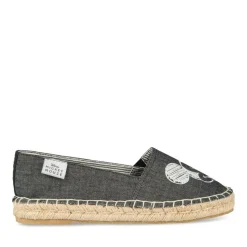 Espadrilles NOIR Femme A Enfiler