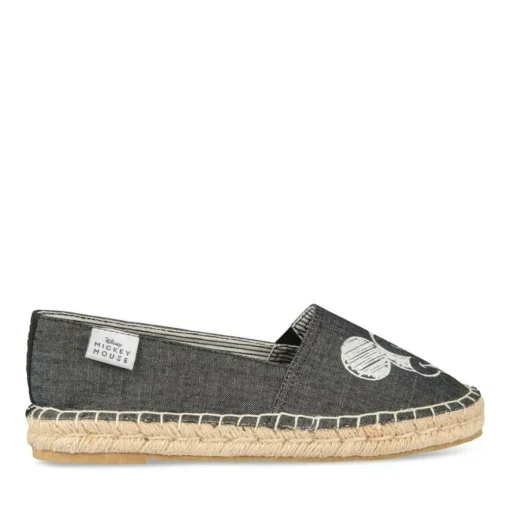 Espadrilles NOIR Femme A Enfiler