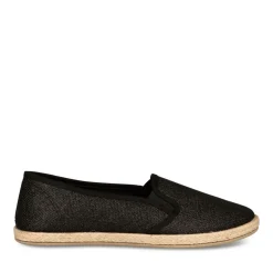Espadrilles NOIR Femme A Enfiler