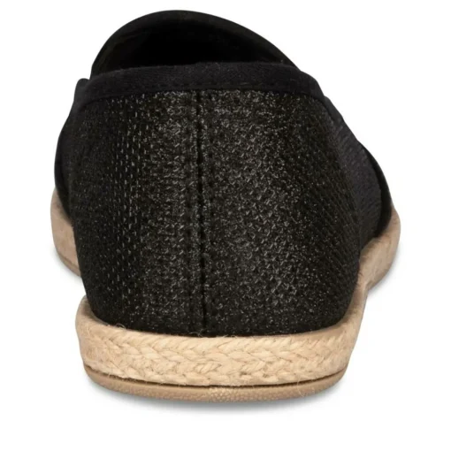 Espadrilles NOIR Femme A Enfiler