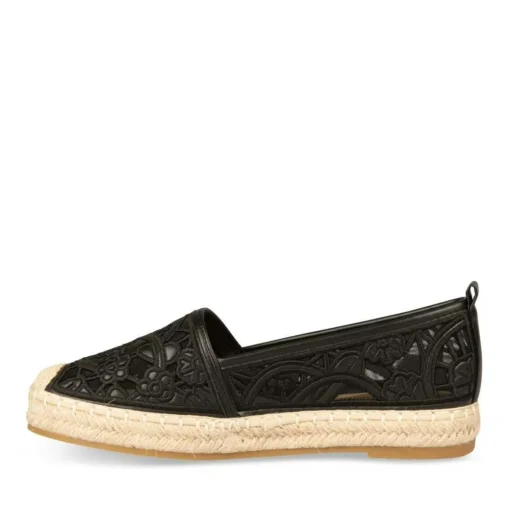 Espadrilles NOIR Femme A Enfiler