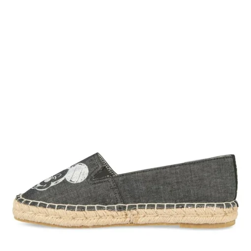 Espadrilles NOIR Femme A Enfiler
