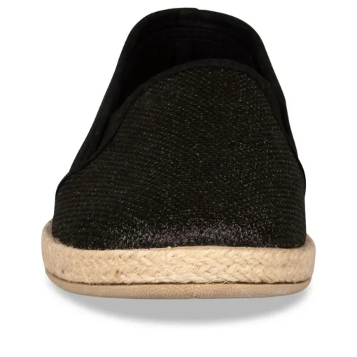 Espadrilles NOIR Femme A Enfiler