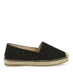 Espadrilles NOIR Femme Motif Paillettes A Enfiler
