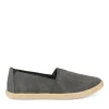 Espadrilles NOIR Femme Motif Uni A Enfiler