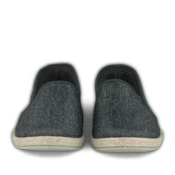Espadrilles NOIR Femme Motif Paillettes A Enfiler