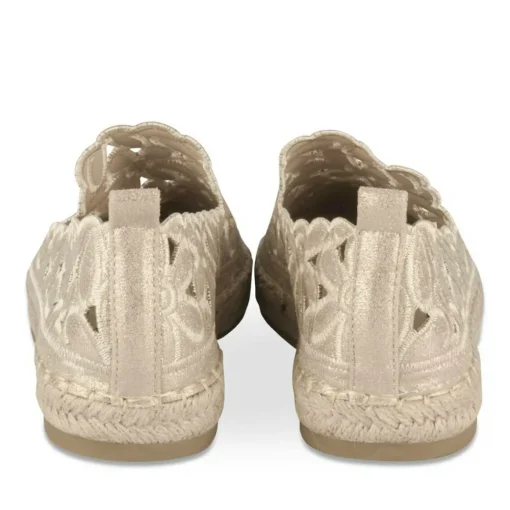 Espadrilles OR Femme Motif Uni A Enfiler