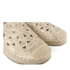 Espadrilles OR Femme Motif Uni A Enfiler
