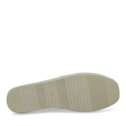 Espadrilles Plateforme BEIGE Femme Motif Chaîne A Enfiler