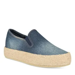Espadrilles Plateforme JEANS Femme A Enfiler
