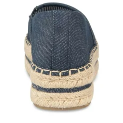 Espadrilles Plateforme JEANS Femme A Enfiler