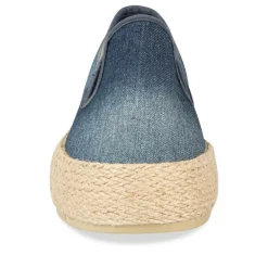 Espadrilles Plateforme JEANS Femme A Enfiler