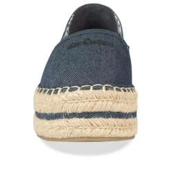 Espadrilles Plateforme JEANS Femme A Enfiler
