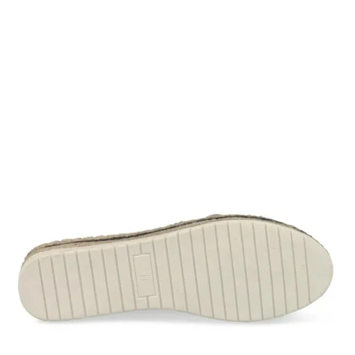 Espadrilles Plateforme NOIR Femme Motif Carreaux A Enfiler