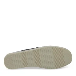 Espadrilles Plateforme NOIR Femme Motif Chaîne A Enfiler