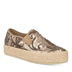 Espadrilles Plateforme OR Femme A Enfiler