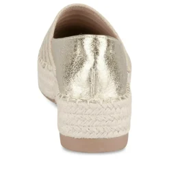 Espadrilles Plateforme OR Femme Motif Rayures A Enfiler