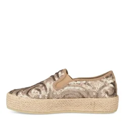 Espadrilles Plateforme OR Femme A Enfiler