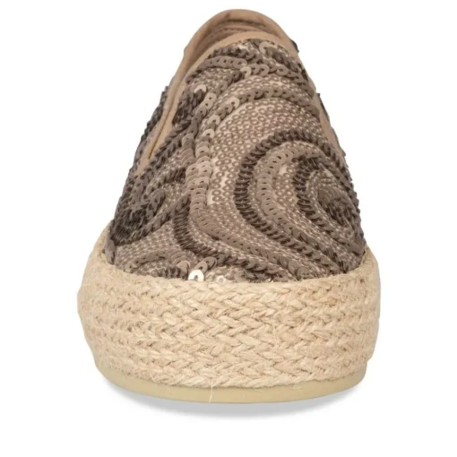 Espadrilles Plateforme OR Femme A Enfiler