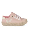 Espadrilles ROSE Fille Motif Uni