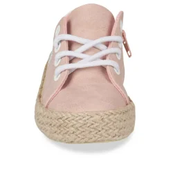 Espadrilles ROSE Fille Motif Uni