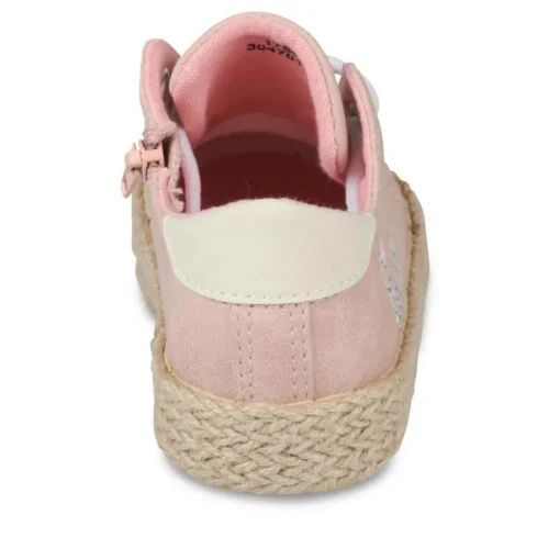 Espadrilles ROSE Fille Motif Uni