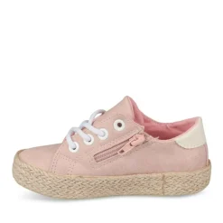 Espadrilles ROSE Fille Motif Uni
