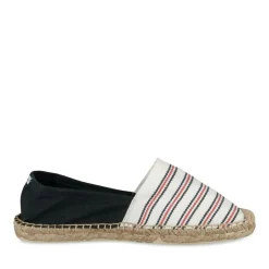 Espadrilles ROUGE Homme Motif Uni A Enfiler