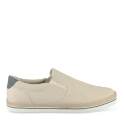 Espadrilles TAUPE Homme Motif Uni A Enfiler