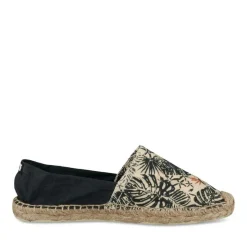 Espadrilles VERT Homme Motif Uni A Enfiler