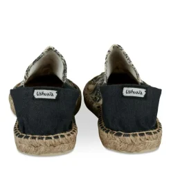 Espadrilles VERT Homme Motif Uni A Enfiler