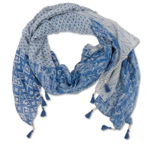 Foulard BLEU Femme