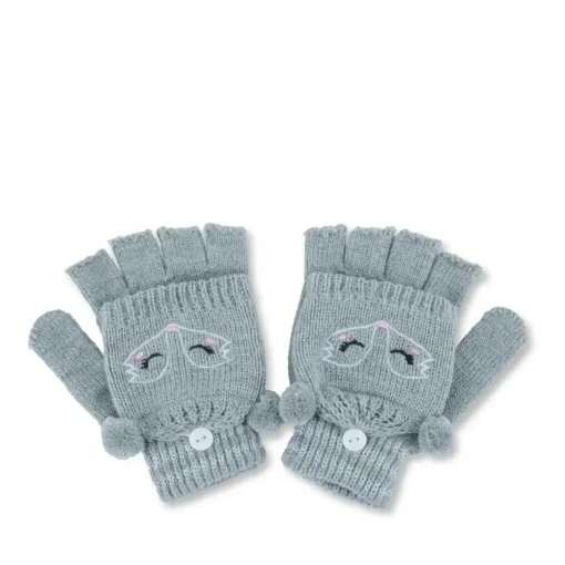 Gants GRIS Fille