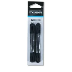 Lacets Cordonnet 90 Cm Noirs CHAUSSEA