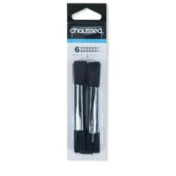 Lacets Plats 90 Cm Noirs CHAUSSEA