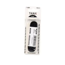 Lacets Plats 120 Cm Noirs TANA