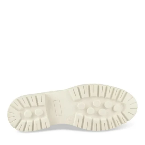 Mocassins BEIGE Femme Motif Uni A Enfiler