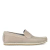 Mocassins BEIGE Homme CUIR A Enfiler