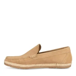 Mocassins BEIGE Homme CUIR Motif Uni